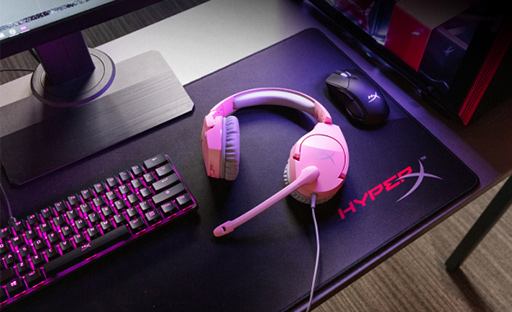画像ギャラリー No.001のサムネイル画像 / HyperX,東京ゲームショウ2021に合わせてピンク色のヘッドセットを期間限定発売。9月29日にはYouTubeでイベントも