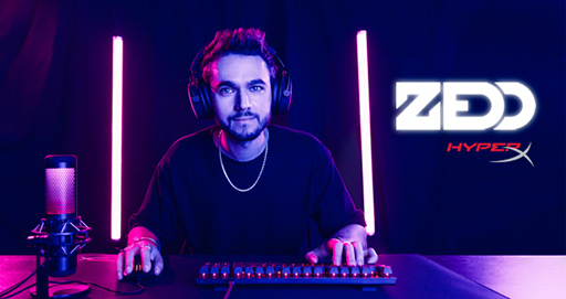 画像ギャラリー No.002のサムネイル画像 / 人気DJのZeddがHyperXのグローバルブランドアンバサダーに就任