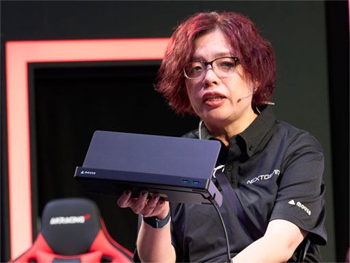 画像ギャラリー No.014のサムネイル画像 / ノートPC向けCPU搭載デスクトップPCや液冷仕様のGeForce RTX 5070搭載カードなど，マウスコンピューターが新製品を発表［TGS2026］