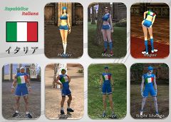画像ギャラリー No.006のサムネイル画像 / 「ラストカオス」，世界各国のサッカー応援ユニフォームを着よう