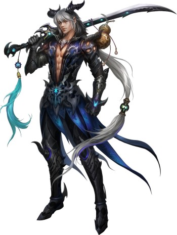 画像ギャラリー No.003のサムネイル画像 / 「パーフェクトワールド」,アップデート「Death's descendant 〜死神の末裔〜」で追加される新たな種族「朧族」の情報が公開
