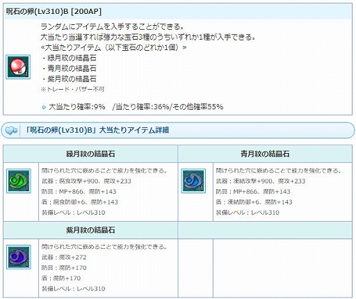 画像ギャラリー No.003のサムネイル画像 / 「AngelLoveONLINE」,エンジェルモールに“呪石の卵(Lv300)”と“呪石の卵(Lv310)”が再登場