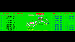 画像ギャラリー No.001のサムネイル画像 / 3画面スクリーン採用のレースゲーム「TX-1」，アーケードアーカイブスに登場。辰巳電子工業作品が初参入
