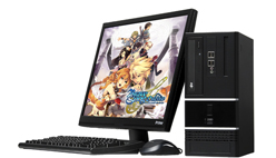 画像ギャラリー No.001のサムネイル画像 / ドスパラ，「BraveSongOnline」推奨デスクトップ＆ノートPCを計3モデル発売