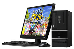 画像ギャラリー No.001のサムネイル画像 / ドスパラ,「ローズオンライン」推奨のデスクトップ&ノートPC計4モデルを発売