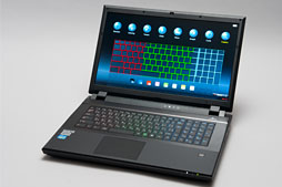 画像ギャラリー No.013のサムネイル画像 / 【PR】ドスパラ初のSLIノートPC「Note GALLERIA GM680M」完全検証。速さだけでなく,使い勝手も一級品だ