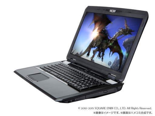 画像ギャラリー No.001のサムネイル画像 / ドスパラ,「FFXIV」推奨PCにGTX 980M搭載の17.3インチノートを追加