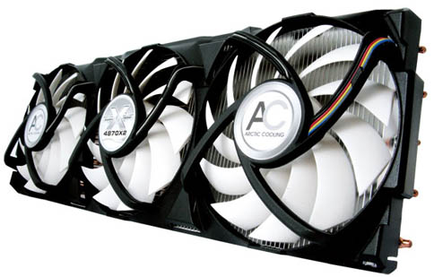 画像ギャラリー No.001のサムネイル画像 / Arctic Cooling，ATI Radeon HD 4870 X2対応の大型GPUクーラーを発表