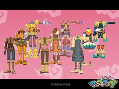 画像ギャラリー No.001のサムネイル画像 / 「アミーゴ・アミーガ」,レベル帯装備約150種とファンシー装備を実装