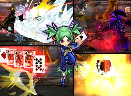 画像ギャラリー No.001のサムネイル画像 / 「ゲットアンプドX」，トランプ型の新武器「イリュージョンカード」を31日に追加