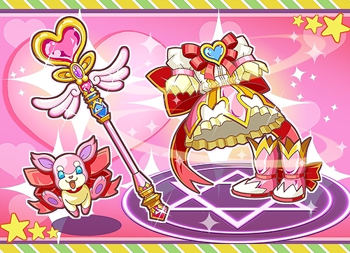 画像ギャラリー No.001のサムネイル画像 / 「ゲットアンプドX」魔法少女に変身できる 新アクセサリ「ぷりてぃ変身ステッキ」が登場