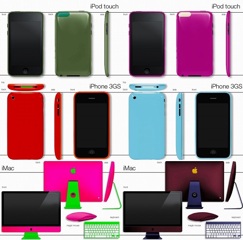 画像ギャラリー No.003のサムネイル画像 / ［Mac］デザエッグ，Apple製品のカスタムペイントサービスを開始