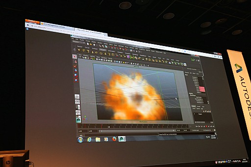 画像ギャラリー No.019のサムネイル画像 / 「Autodesk 3December 2013」開催，Web版Mayaのデモなど最新CG技術動向を見る