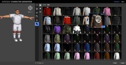 画像ギャラリー No.002のサムネイル画像 / Autodesk,クラウドベースの3Dキャラクター作成ソフトウェアを提供開始