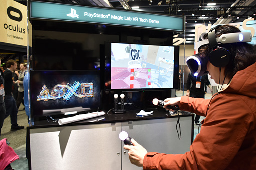 画像ギャラリー No.003のサムネイル画像 / ［GDC 2017］AI時代のUIデザインに取り組む「Magic Lab VR」，そしてPS4標準SDKに搭載の「OpenSubdiv」が世界初公開となったPlayStationブース
