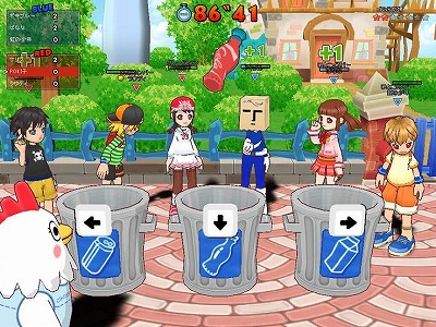 画像ギャラリー No.009のサムネイル画像 / 「POKIPOKI」,新マップ「シータウン」と二つのミニゲームが本日実装