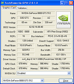 画像ギャラリー No.020のサムネイル画像 / その実力はGTX級。G92コア採用の「GeForce 8800 GTS 512」レビューを掲載