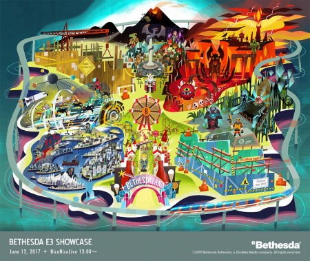 画像ギャラリー No.001のサムネイル画像 / BethesdaのE3カンファレンス,日本時間6月12日13:00よりニコ生で配信。日本語同時通訳付き
