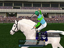 画像ギャラリー No.005のサムネイル画像 / 「Gallop Racer ONLINE」で，Lievoイメージガールと遊べるイベント