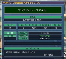 画像ギャラリー No.001のサムネイル画像 / 「Gallop Racer ONLINE」，プレミアムレース第2弾実施