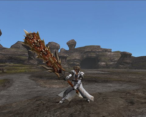 画像ギャラリー No.033のサムネイル画像 / 多彩な武器で狩れ！　「モンスターハンター フロンティア オンライン」オリジナルの特殊リーチ武器，SP武器，剛種武器，秘伝書に注目