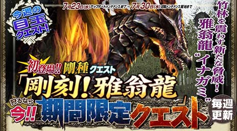 画像ギャラリー No.046のサムネイル画像 / 「MHF-G」のアップデート「G5」が本日実施。プレイヤーをサポートしてくれる「パートニャー」や新モンスター「雅翁龍イナガミ」が登場