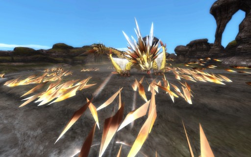 画像ギャラリー No.002のサムネイル画像 / 「モンスターハンター フロンティアZ」4月19日のアップデートで「NieR：Automata」コラボを実施。ヨルハをイメージした装備が登場