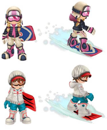 画像ギャラリー No.004のサムネイル画像 / 「NOSTALE」,2012年アップデートプランが公開。魔法のスノーボードが登場