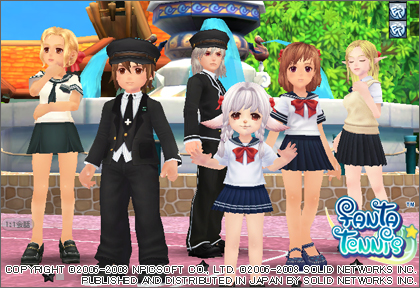 画像ギャラリー No.002のサムネイル画像 / 「ファンタテニス」に学生服登場&クラブマークシステムを実装