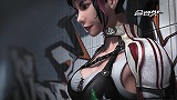 画像ギャラリー No.005のサムネイル画像 / 美女対大男の熱い対決が描かれたホッケーゲーム「Slapshot」のプロモムービー