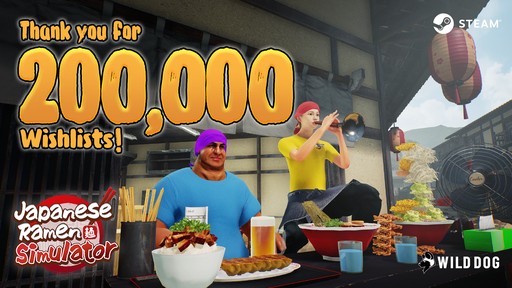 画像ギャラリー No.001のサムネイル画像 / 「Japanese Ramen Simulator」,早期アクセス版がついにリリース。最大6人で協力して,こだわりのラーメン店を経営しよう