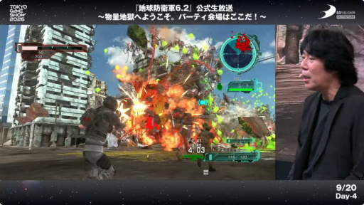 画像ギャラリー No.004のサムネイル画像 / 岡島Pが新たな敵“キノコ”との戦いをチラ見せ。「地球防衛軍6.2」公式生放送をレポート［TGS2026］