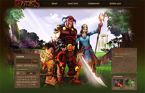 画像ギャラリー No.001のサムネイル画像 / FlagshipのRPG「Mythos」は,T3 Entertainmentが開発中