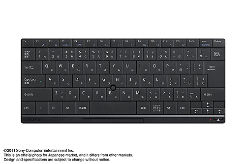 画像ギャラリー No.003のサムネイル画像 / SCEJ,PS3とBluetoothで接続できる「ワイヤレスキーボード」を6月30日に発売。同日からは「PlayStation 3 HDDレコーダーパック 320GB」の再販も