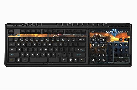 画像ギャラリー No.001のサムネイル画像 / SteelSeries,「StarCraft II」仕様のZboard&QcKを発売