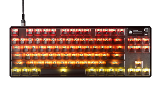 画像ギャラリー No.004のサムネイル画像 / SteelSeriesのキーボード「Apex Pro TKL Gen 3」に2色のカラーとキースイッチバリエーション「Cyber」「Steel」が登場