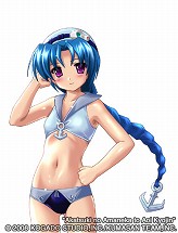 画像ギャラリー No.020のサムネイル画像 / 「暁のアマネカと蒼い巨神」発売延期。おわび(?)の水着イラスト大公開
