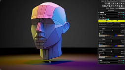 画像ギャラリー No.004のサムネイル画像 / 人間の顔や頭部の作画に特化した3Dリファレンスツール「HAELE 3D - Portrait Studio Pro」，本日配信開始。豊富なプリセットに加え，表情編集や照明調整などにも対応