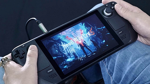 画像ギャラリー No.002のサムネイル画像 / 「デビル メイ クライ 5」がValveの小型ゲームPC,Steam Deckでスムーズに動く動画公開
