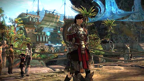 画像ギャラリー No.002のサムネイル画像 / 広大で独創的な世界を実現。ArenaNet,「Guild Wars 2」の中心となるLion's Archの街を紹介したムービーを公開