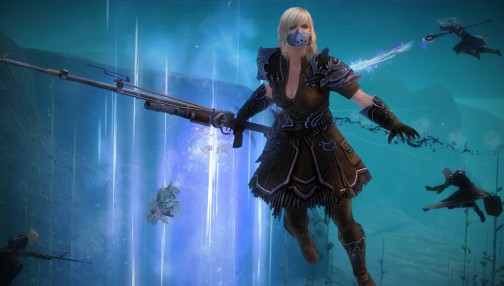 画像ギャラリー No.001のサムネイル画像 / 「Guild Wars 2」は水中での三次元戦闘も楽しめる。プレイヤーを海底の冒険へと導く,水中戦の情報が明らかに