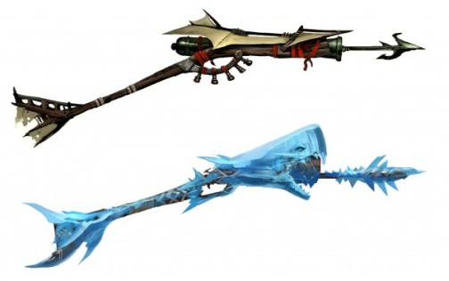 画像ギャラリー No.003のサムネイル画像 / 「Guild Wars 2」は水中での三次元戦闘も楽しめる。プレイヤーを海底の冒険へと導く,水中戦の情報が明らかに