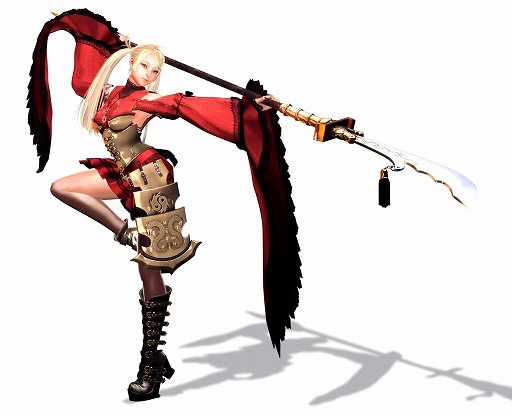 画像ギャラリー No.001のサムネイル画像 / 「マビノギ英雄伝」で,第8のキャラクター「リン」が7月23日に登場。敵を攻撃し続けることが重要なテクニカルな槍使い