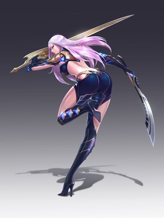 画像ギャラリー No.001のサムネイル画像 / 「アトランティカ」，アトランティス人双剣主人公に女性キャラクターが登場