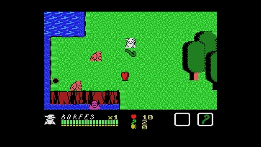 画像ギャラリー No.003のサムネイル画像 / 「EGGコンソール ボルフェスと5人の悪魔 MSX」，本日配信。見習い魔法使いが悪魔の力を借りて大魔神に挑む