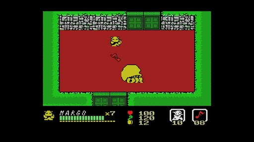 画像ギャラリー No.004のサムネイル画像 / 「EGGコンソール ボルフェスと5人の悪魔 MSX」，本日配信。見習い魔法使いが悪魔の力を借りて大魔神に挑む