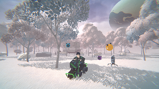 画像ギャラリー No.004のサムネイル画像 / BS朝日の公式ゲームレーベル「AMBER GAMES」が「HEIMA」を発表。消息を絶った兄を探して,並行世界を旅するパズルアクションゲーム