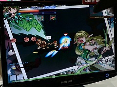 画像ギャラリー No.002のサムネイル画像 / ［G★2007＃36］可愛らしい絵柄の3D横スクロールアクション「ELSWORD」