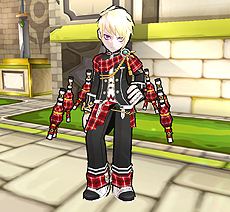 画像ギャラリー No.006のサムネイル画像 / 「ELSWORD」のアップデートでレイドボス第2弾「ドラバキ」や，タータンチェックアバター，新ペット「ツリーナイト-ユキ」が実装