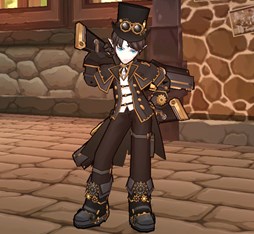 画像ギャラリー No.003のサムネイル画像 / 「ELSWORD」新アバター「スチームパンク」＆新騎乗ペット「人力車ポール」登場